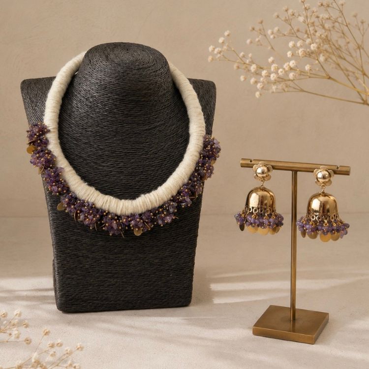 Amethyst Garland Set