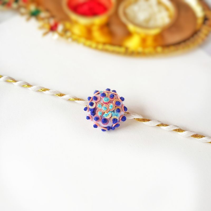 Colorful Threadpop Rakhi