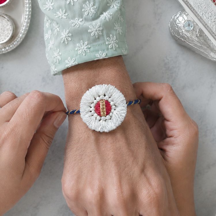Rang Sutra Rakhi (Set of 3)