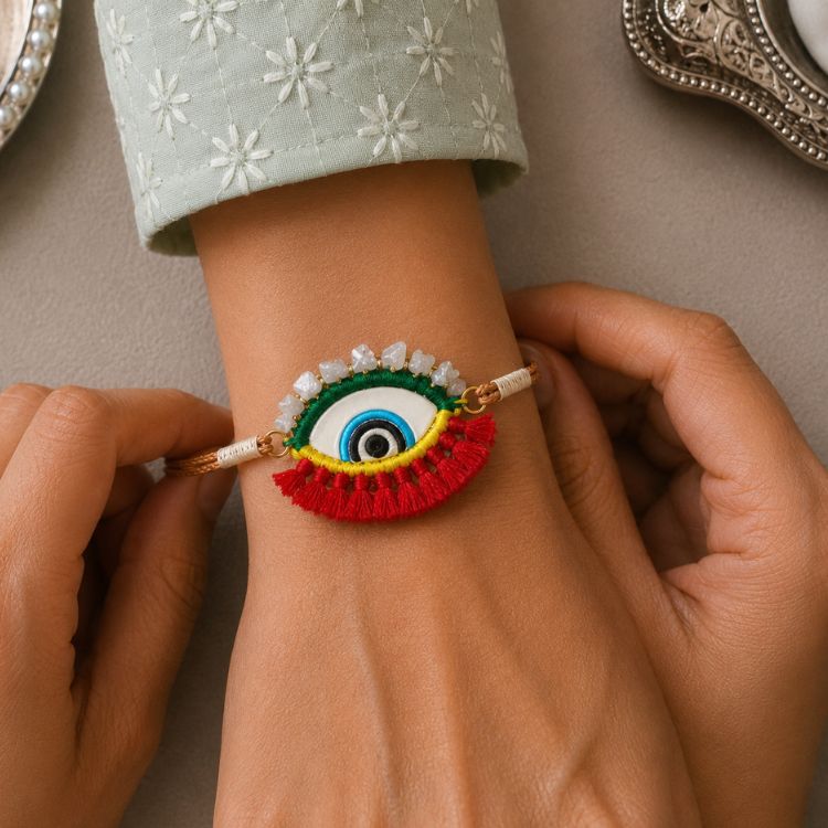 Nazar Stopper Colorful Evileye Rakhi