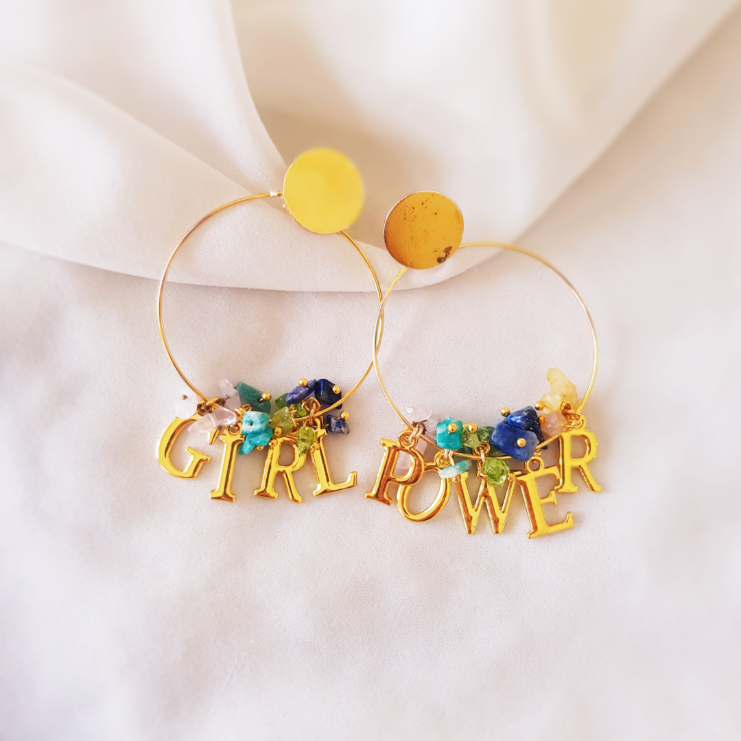 Girl Power Earrings My Meera Store