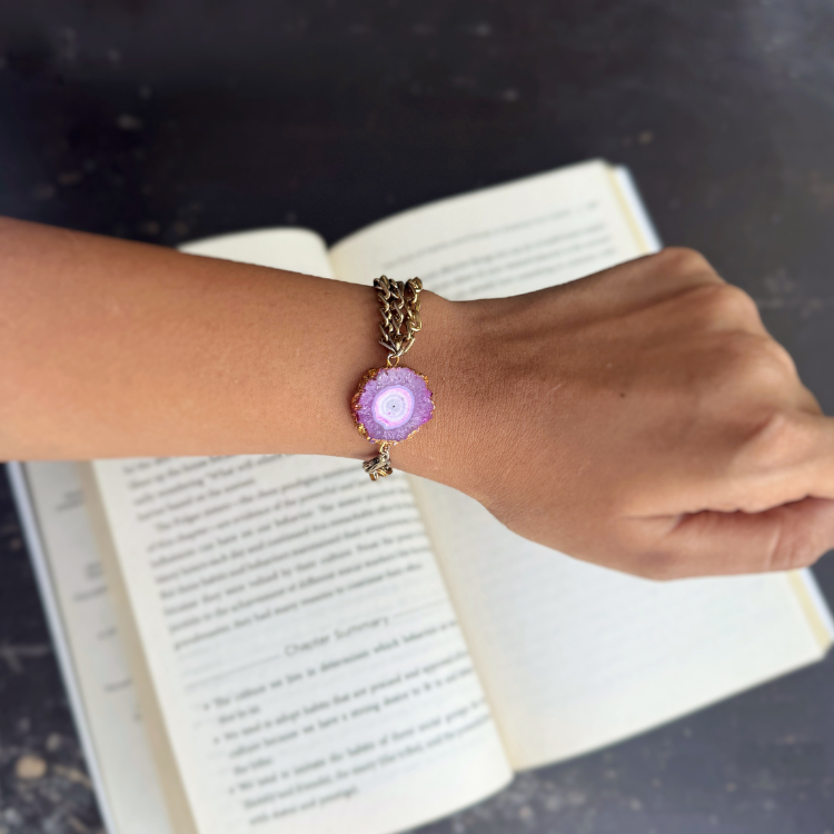 Pink Love Chunky Bracelet
