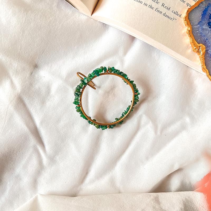 Fire Wheel Stone Ring