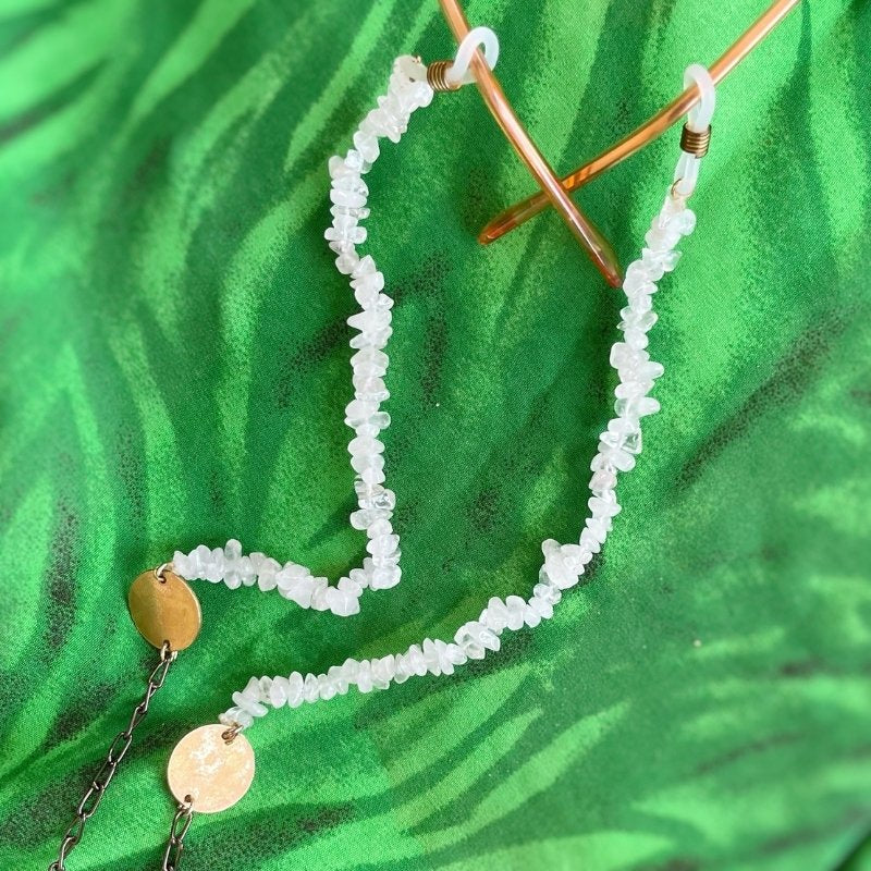 Saltwater Pink Disc Specs Chain Holder