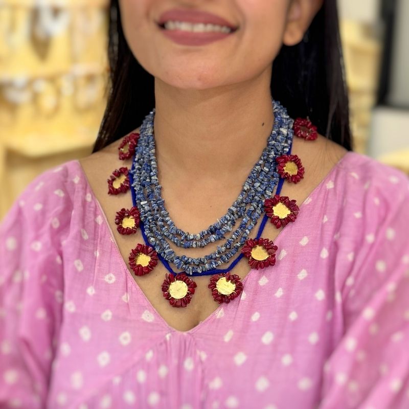 Gulabi Noor Long Charmer Set Bracelet Combo