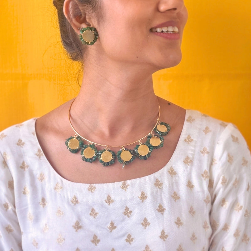 Fusion Raag Coins Hasli Set
