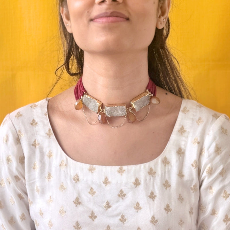 Royal Blue Raaga Choker Necklace