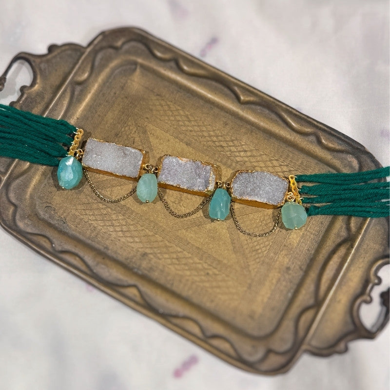 Royal Blue Raaga Choker Necklace