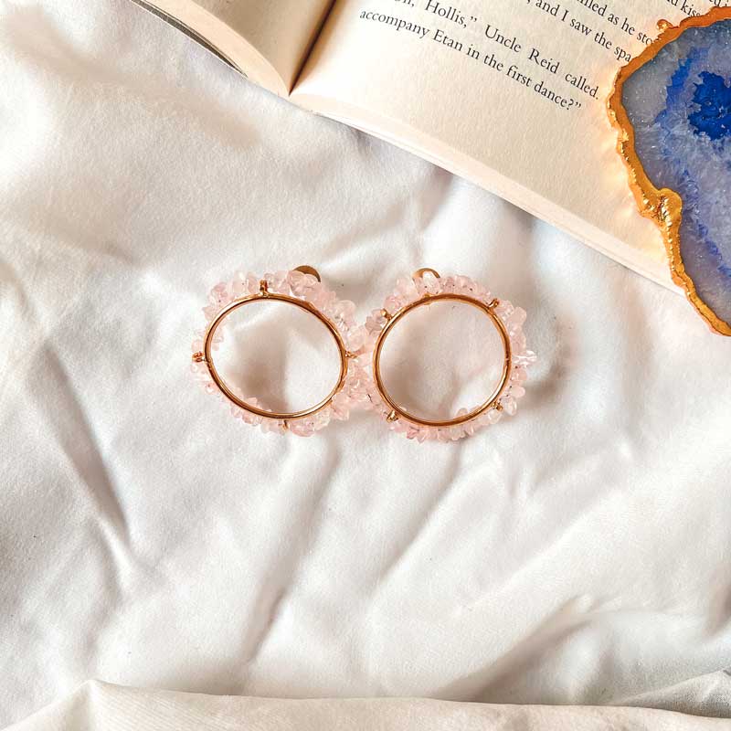 Pastel Fire Wheel Earrings