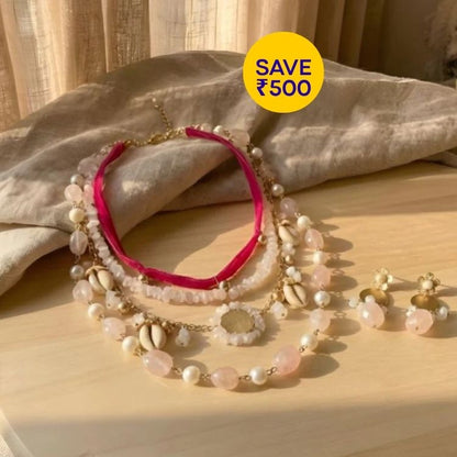 Blush Muse Rose Pink Combo Set