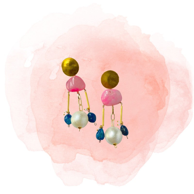Hanging In Love Earrings