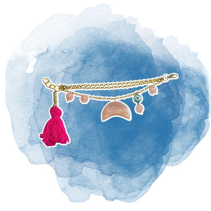Agate Stones Chand Show Biz Bracelet