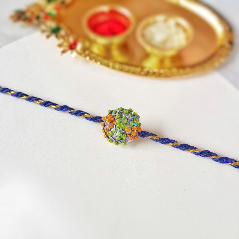 Colorful Threadpop Rakhi