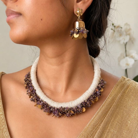 Amethyst Garland Set