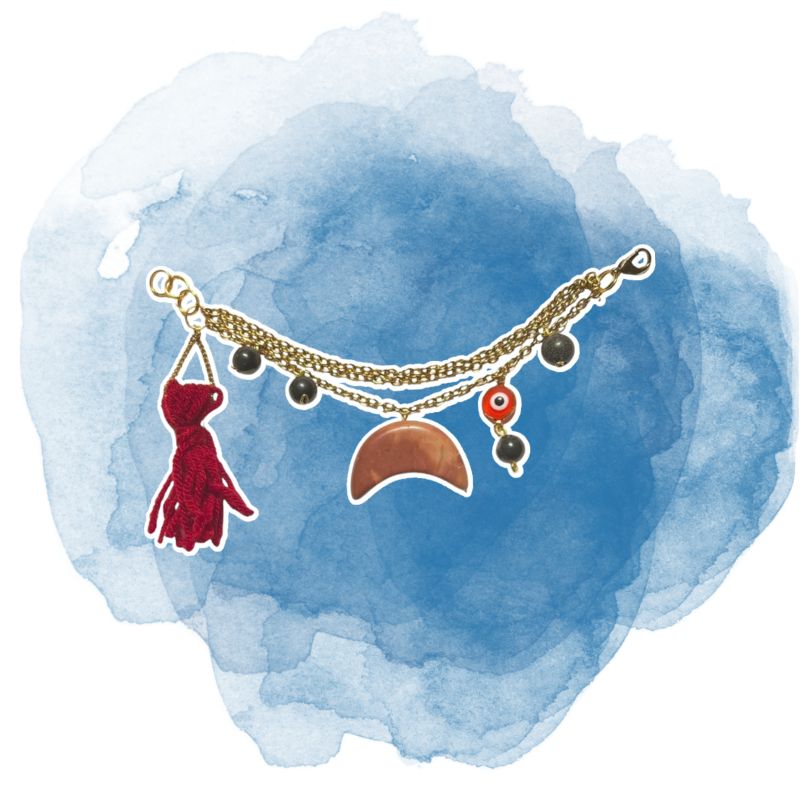 Agate Stones Chand Show Biz Bracelet