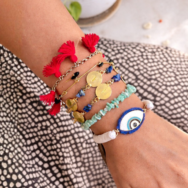 Sun-Kissed Boho Bracalet Stack Bunch