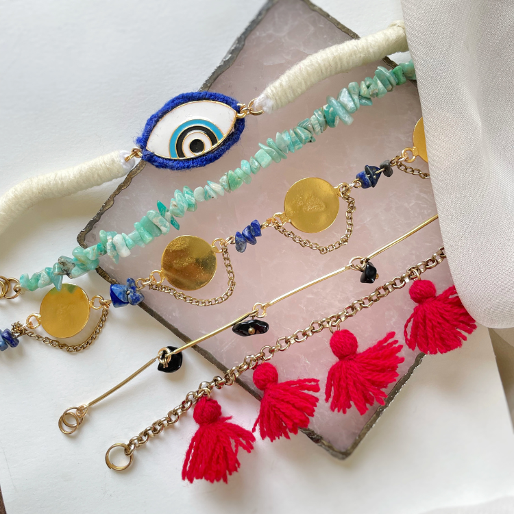 Sun-Kissed Boho Bracalet Stack Bunch