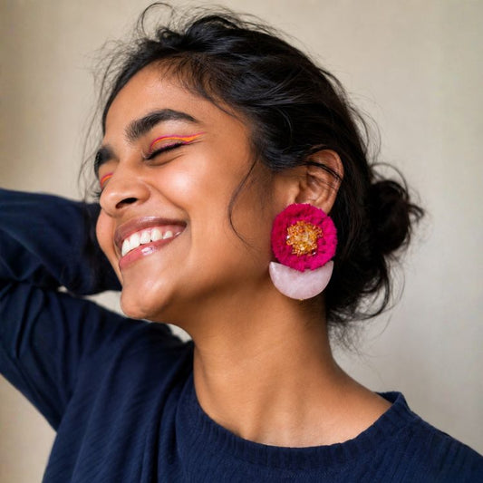 Rosé Carnival Earrings