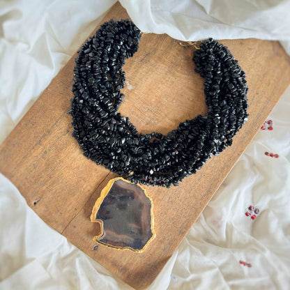 Black Panther Chunky Statement Necklace – My Meera Store