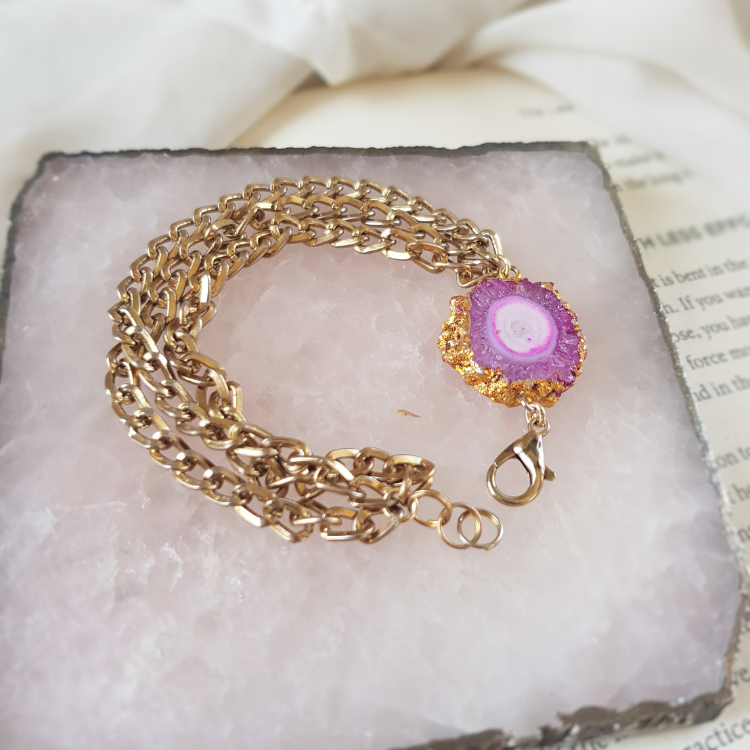 Pink Love Chunky Bracelet
