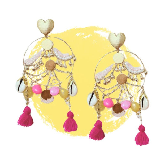 Tishya Heart Earrings