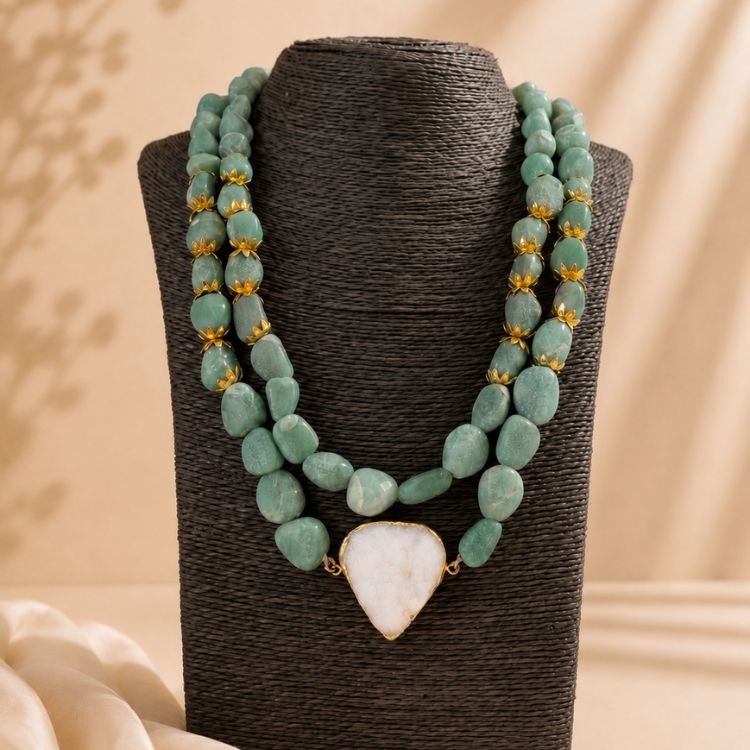 Jade Champagne Necklace