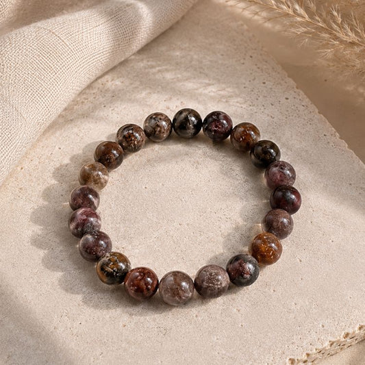 Amethyst Roundstone Bracelet