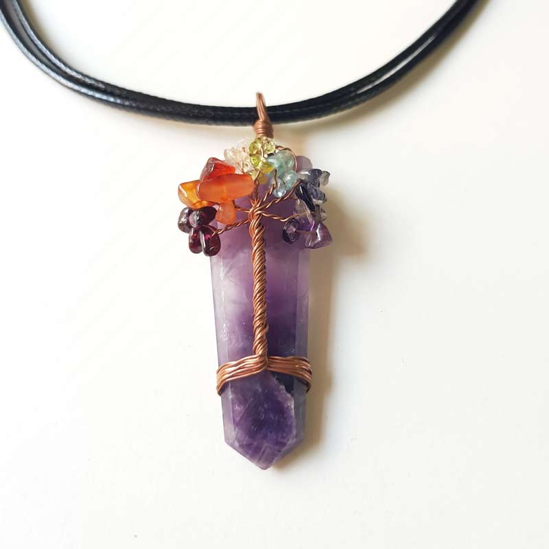 TOF Bullet Shape Necklace