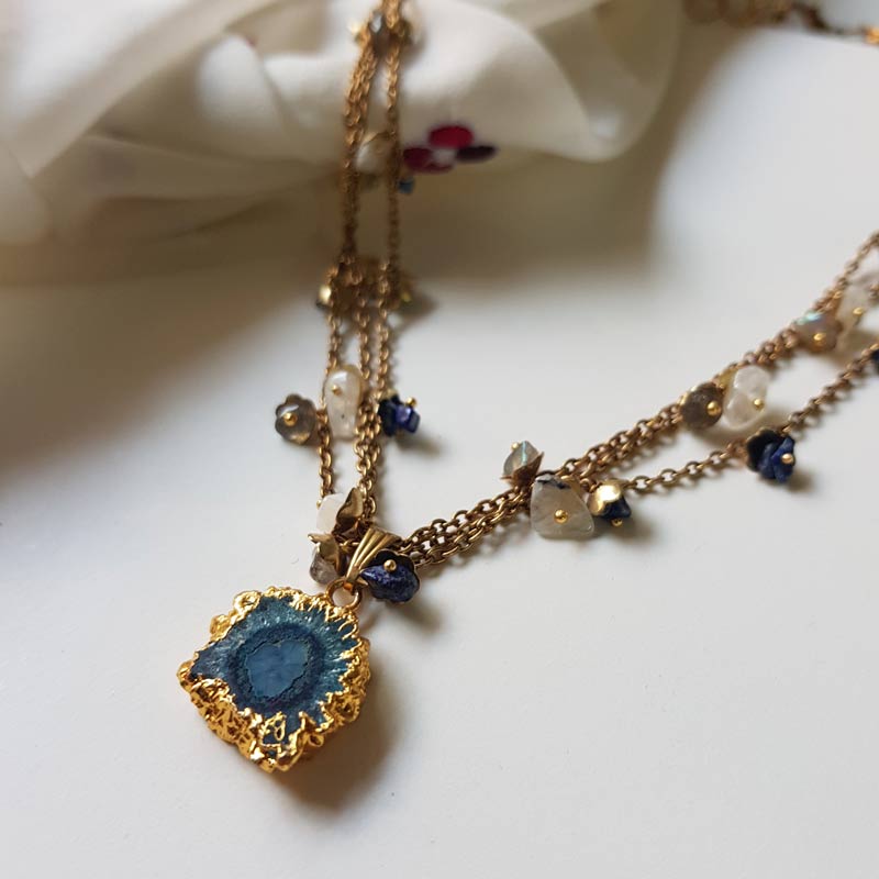Blue Eye Neckpiece