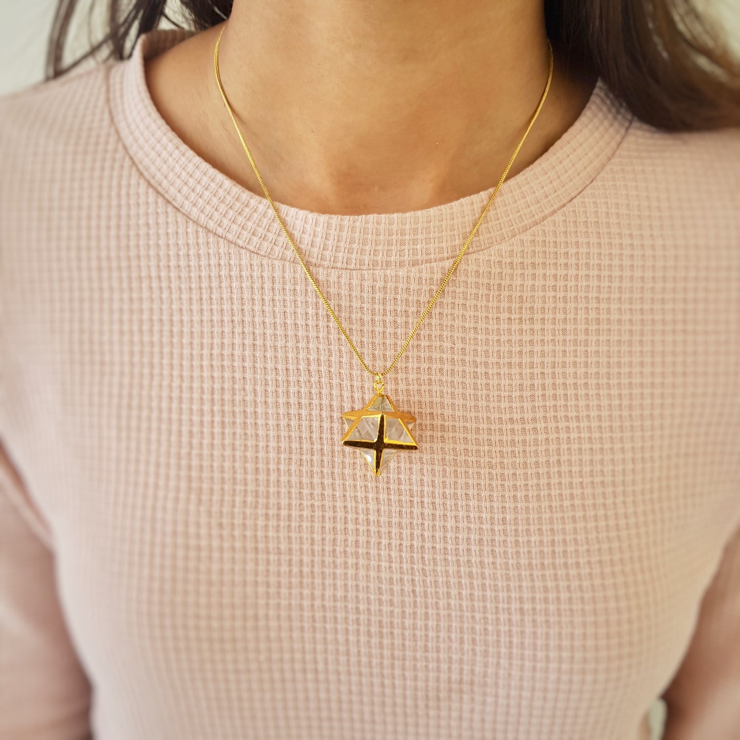 Crystal Star Simple Necklace