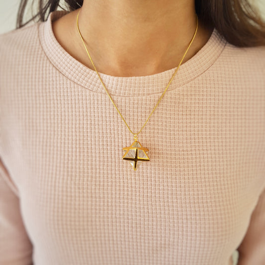 Crystal Star Simple Necklace