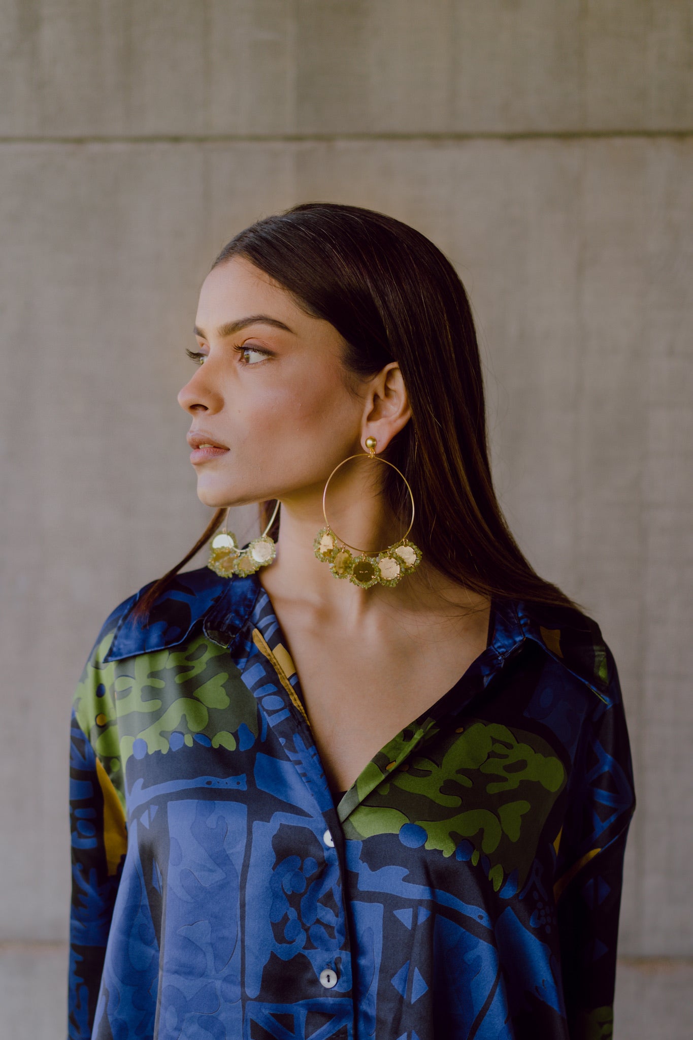 Tota-Mena Coins Earrings