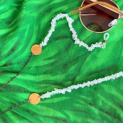 Saltwater Pink Disc Specs Chain Holder