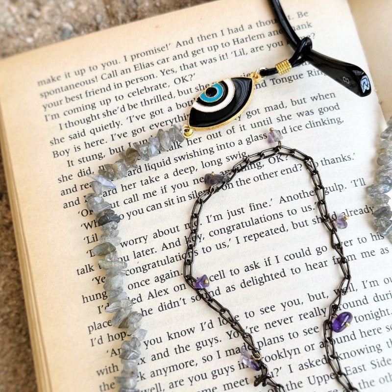 Ocean Drift Evil Eye Specs Chain Holder – My Meera Store