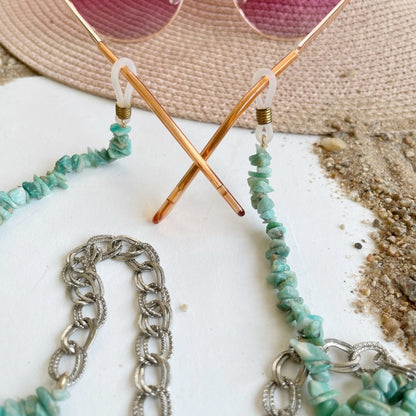 Breezy Summer Green Specs Chain Holder