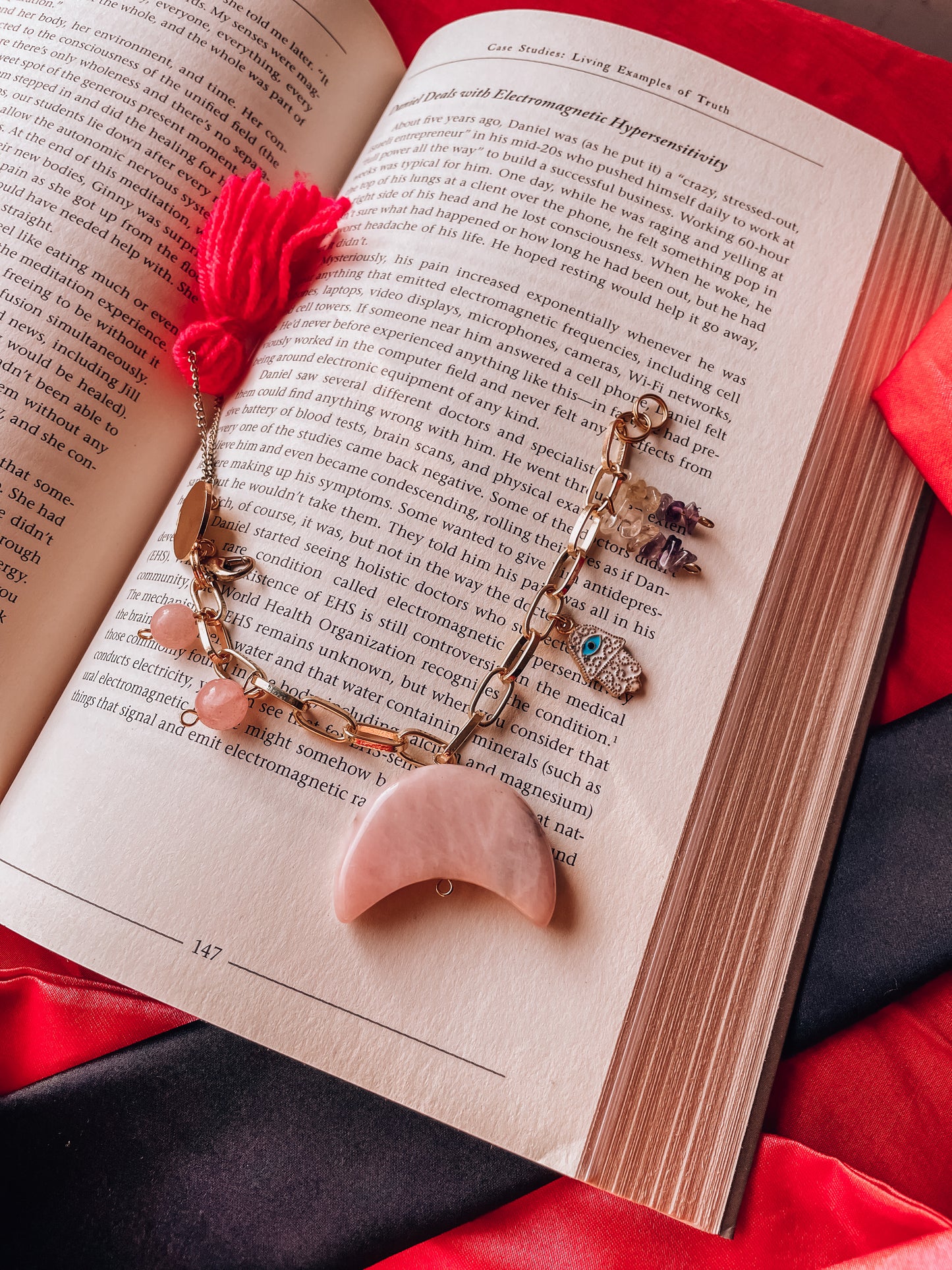 Boho Divas Hamnsa Evil Eye Locket Bracelets