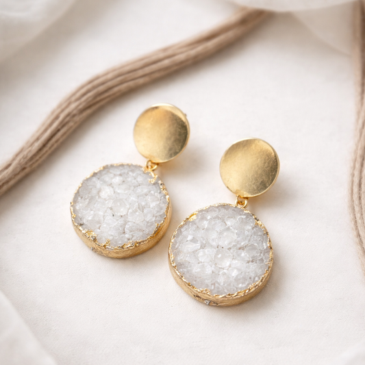 Nomadic Boho Druzy Dangler