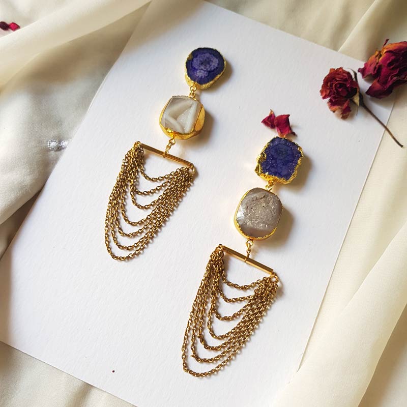 Party Shine Dangler Earrings
