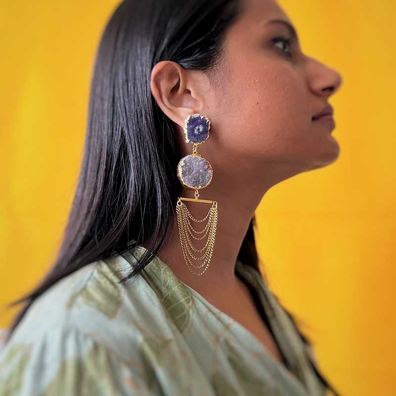 Party Shine Dangler Earrings