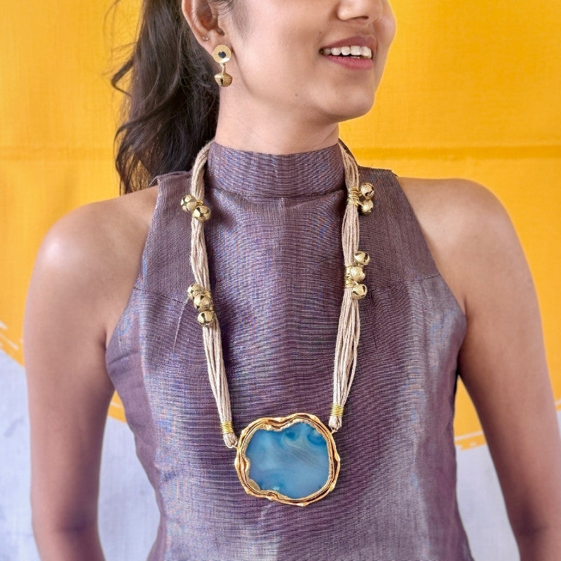 Black Festive Boho Ghunghroo Set