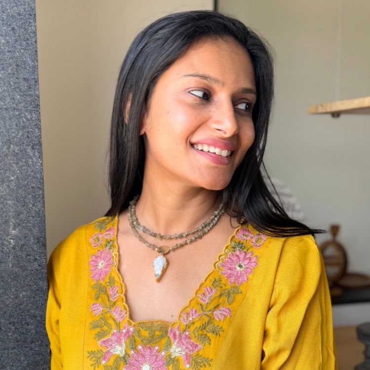 Two Layered Classic Grey Necklace