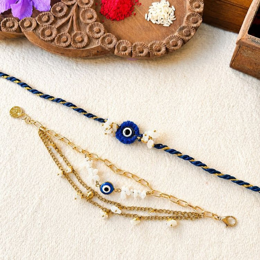 Evileye Lumba Signature Rakhi Set