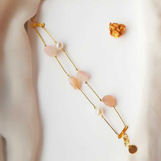 Pink Pearl Whisper Bracelet