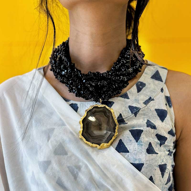 Black Panther Chunky Statement Necklace