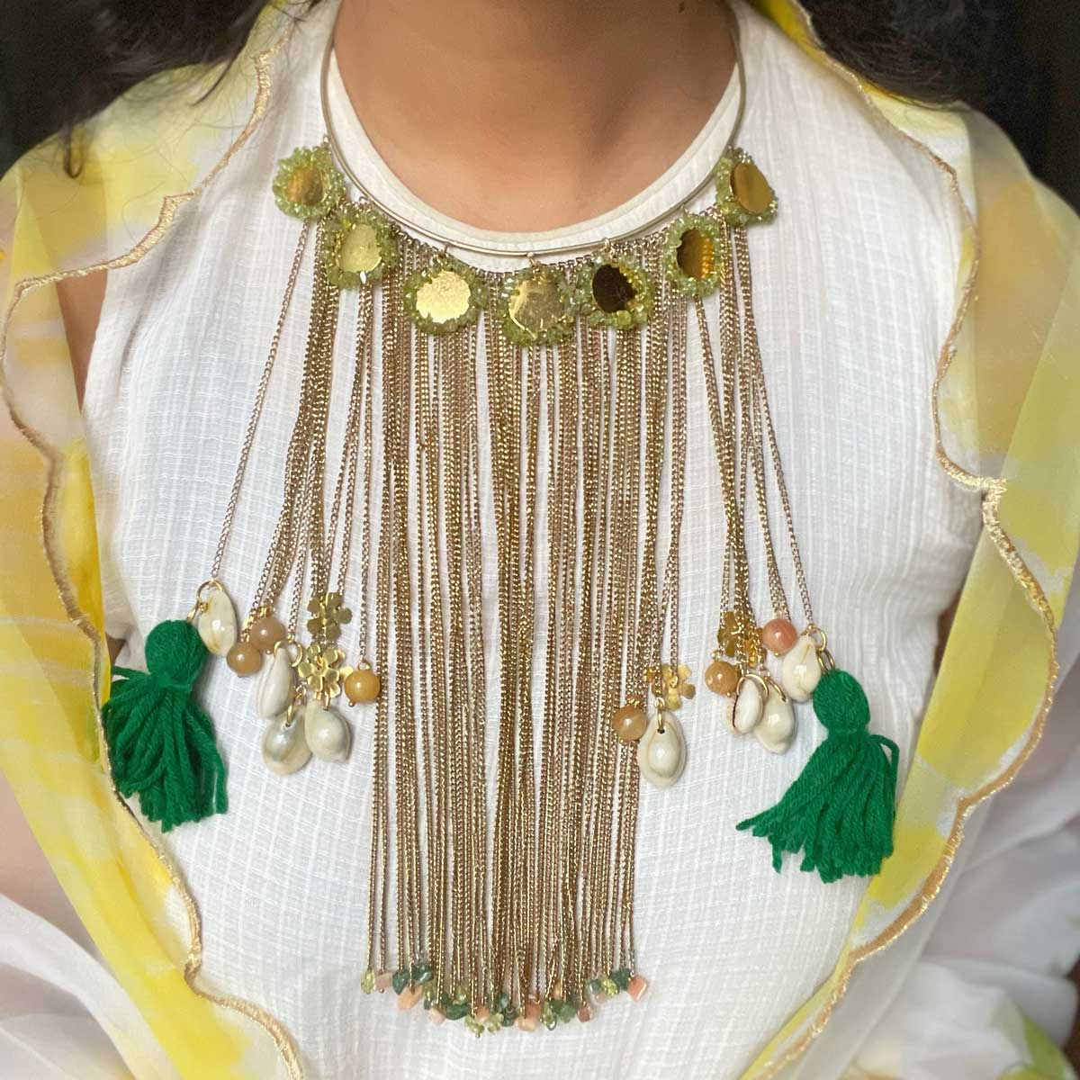 Mahagauri Navli Necklace