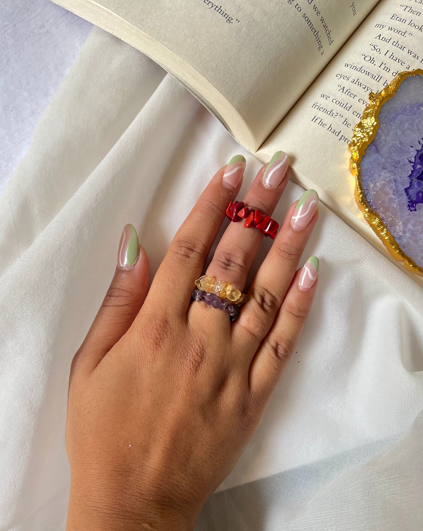 BFF's Multicolor Rings