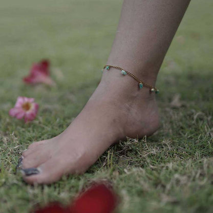 Black Beauty Anklet