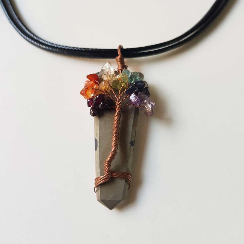 TOF Bullet Shape Necklace
