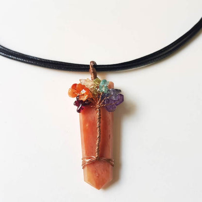 TOF Bullet Shape Necklace