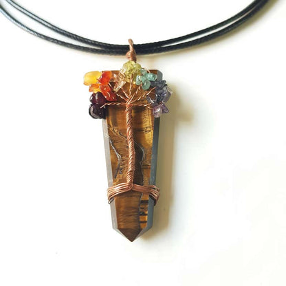 TOF Bullet Shape Necklace